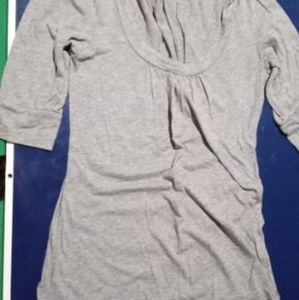 Small med gray top